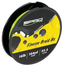 SPRO Finesse Braid 8x Lime Green 164 Yards -Rapala Store 39781710168153