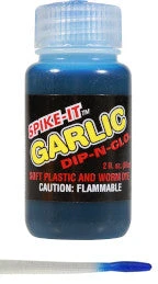 Spike-It Dip-N-Glo Garlic Scented Worm Dye 2 Oz. 4 Spike-It Dip-N-Glo Garlic Scented Worm Dye 2 Oz. - Image 4