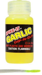 Spike-It Dip-N-Glo Garlic Scented Worm Dye 2 Oz. 5 Spike-It Dip-N-Glo Garlic Scented Worm Dye 2 Oz. - Image 5