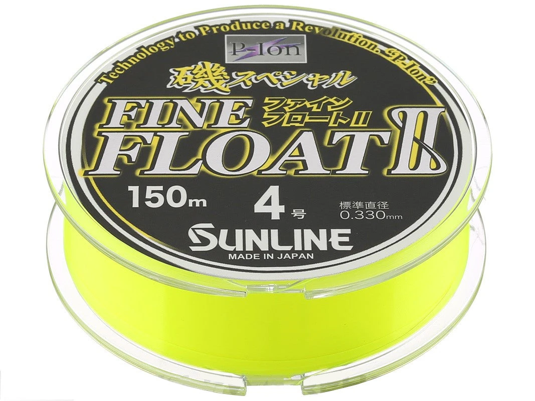 Sunline Siglon Fine Float II P-ion Vivid Yellow Monofilament 165 Yards 1 Sunline Siglon Fine Float II P-ion Vivid Yellow Monofilament 165 Yards