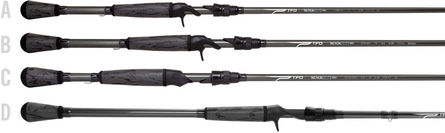 Temple Fork Outfitters Tactical Elite Bass Baitcasting Rods 2 Temple Fork Outfitters Tactical Elite Bass Baitcasting Rods - Image 2